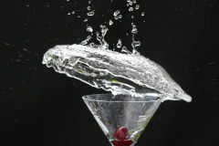 martini-glas-eis-kirsche