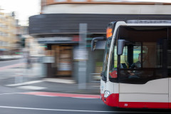Der Bus kommt!